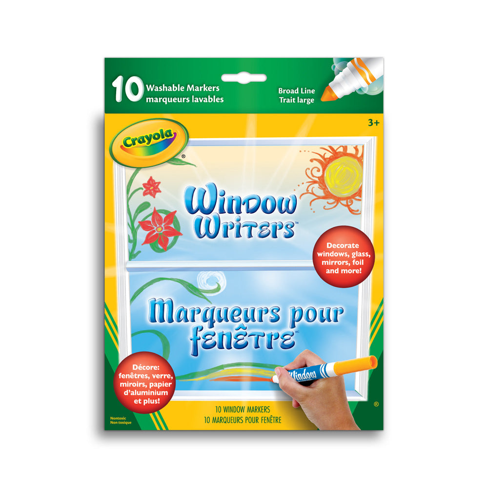 Crayola 10 Window Writers Refresh