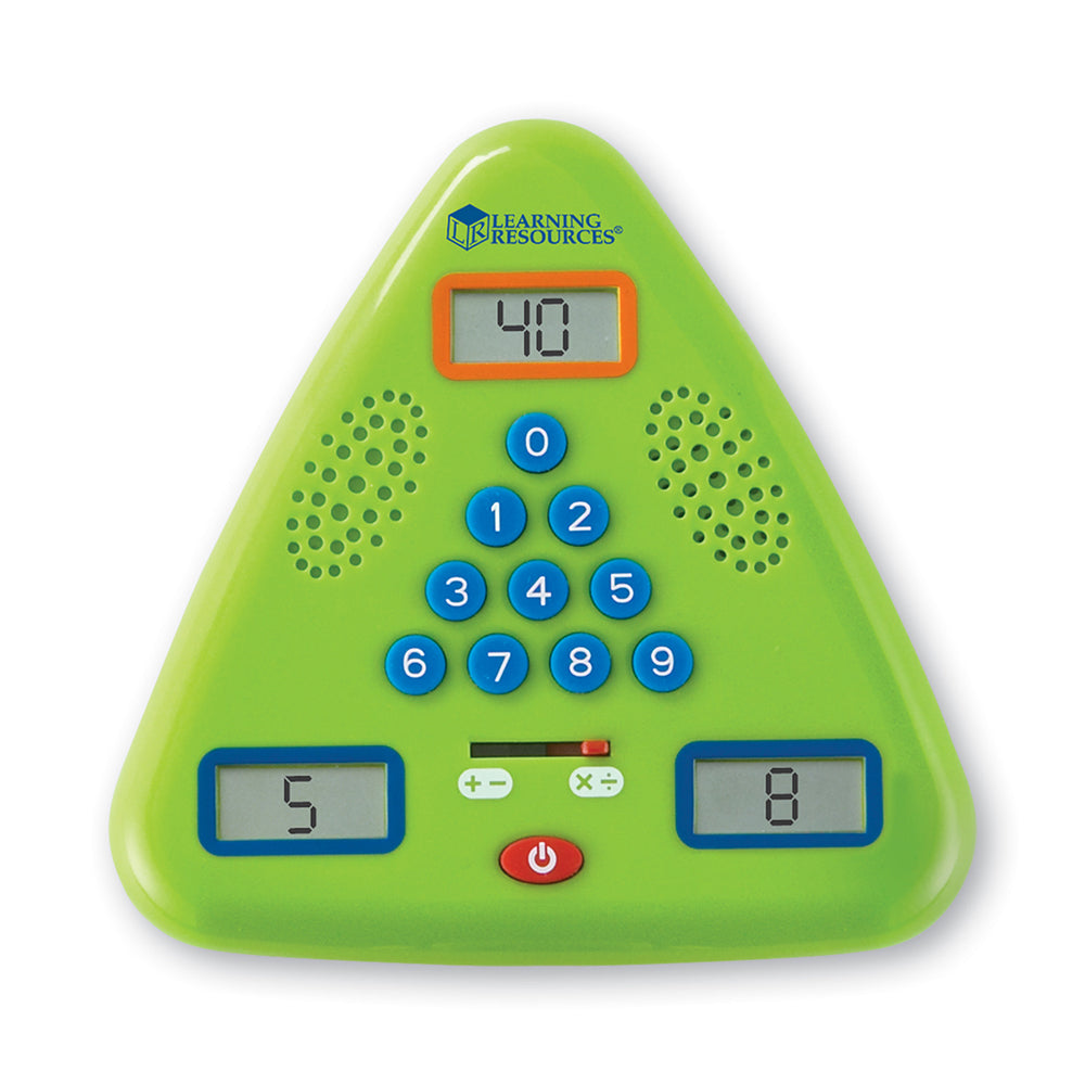 Learning Resources Minute Math Electronic Flash Card | Mastermind Toys