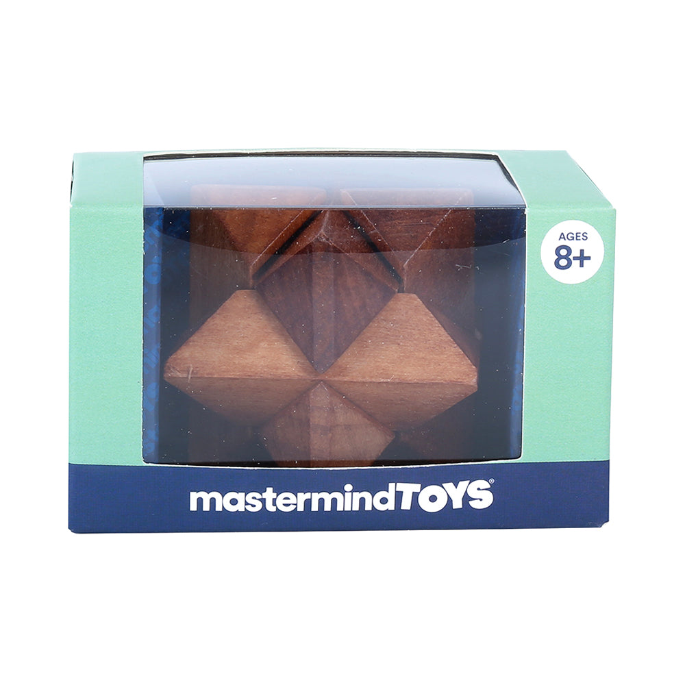 Mastermind Toys 3D Mini Wooden Star Puzzle