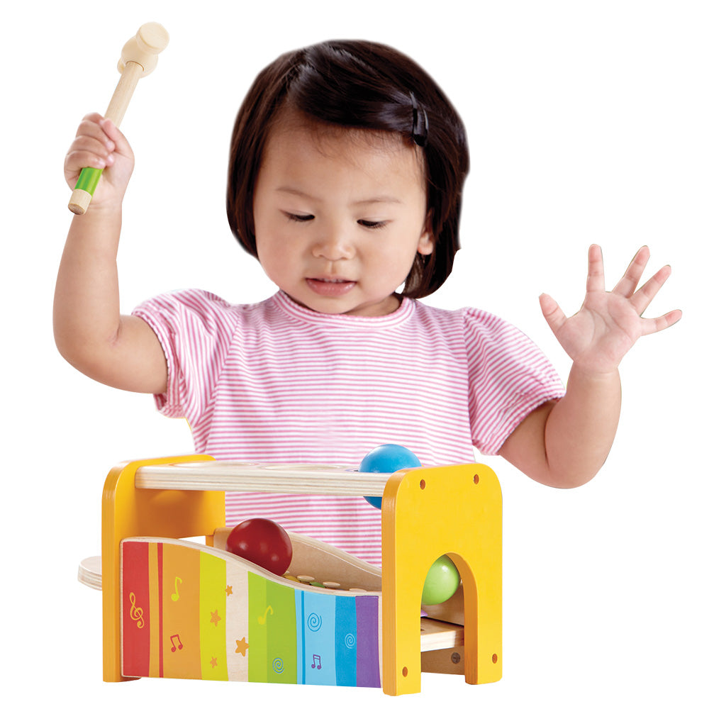 Hape Early Melodies Pound and Tap Bench | Mastermind Toys