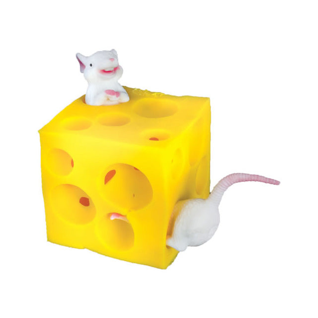 Stretchy mice sales and cheese toy