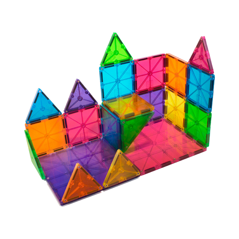 MAGNA-TILES Classic 32-Piece Magnetic Construction Set, The