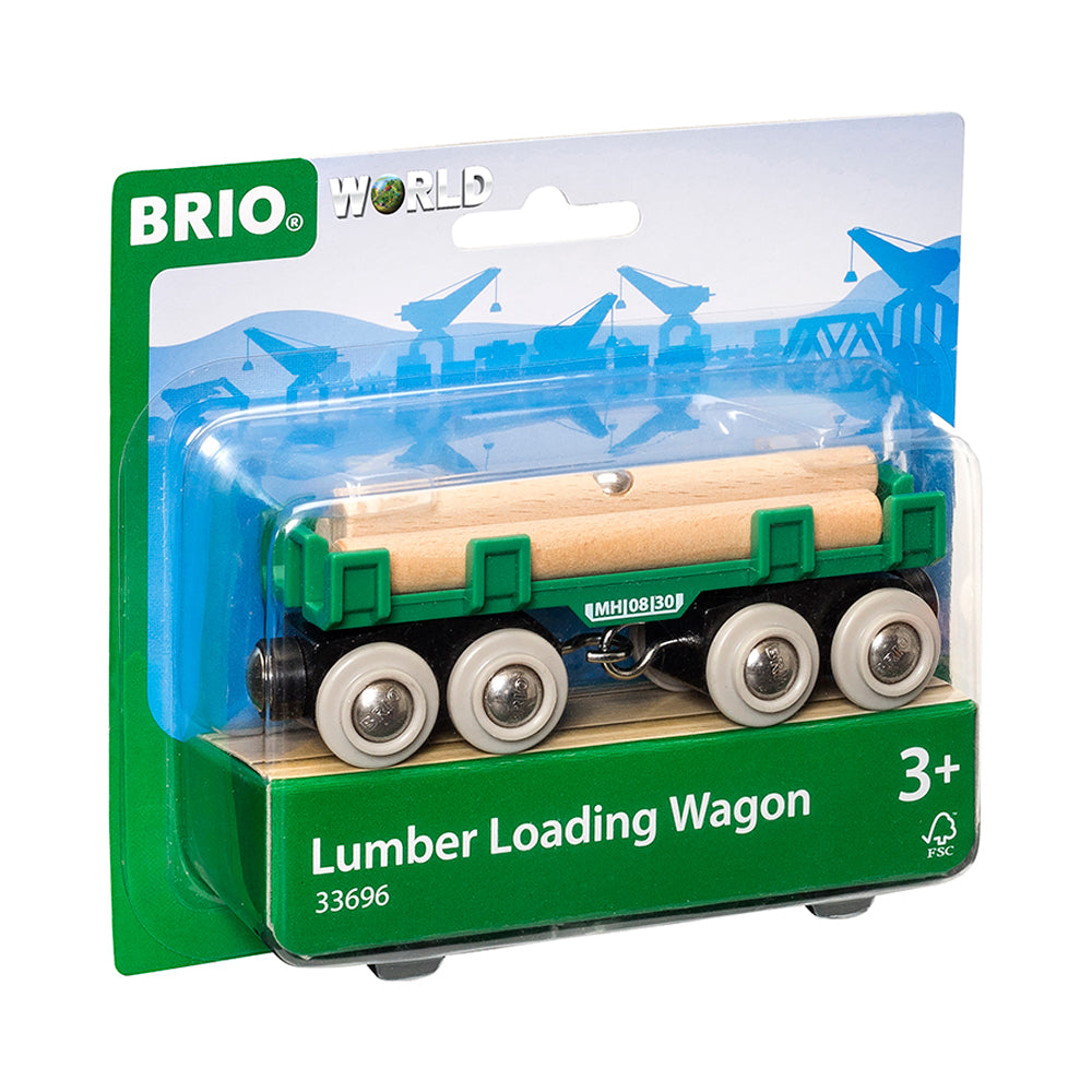 BRIO Lumber Loading Wagon