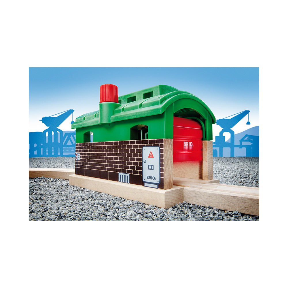 BRIO Train Garage