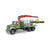 Bruder MACK Granite Timber Truck with Loading Crane and 3 Trunks