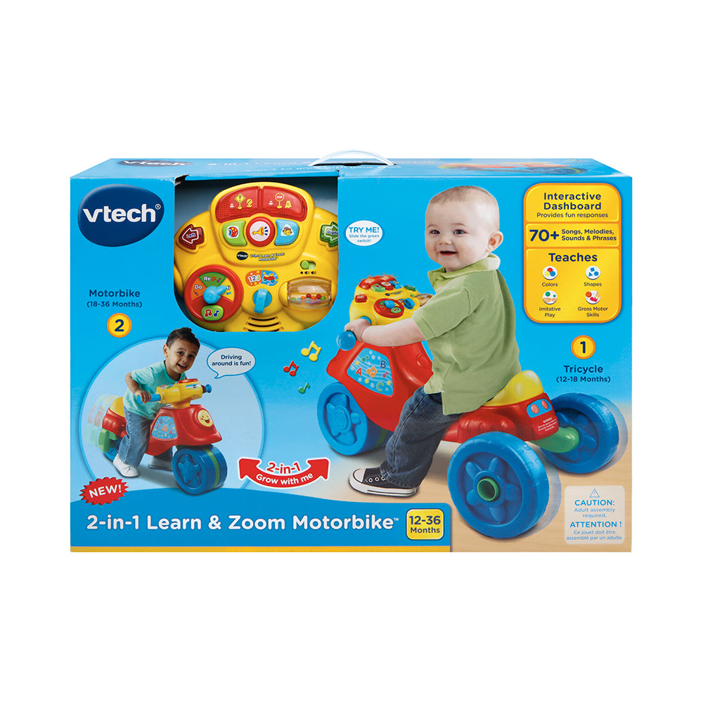 Vtech learn and zoom sales motorbike