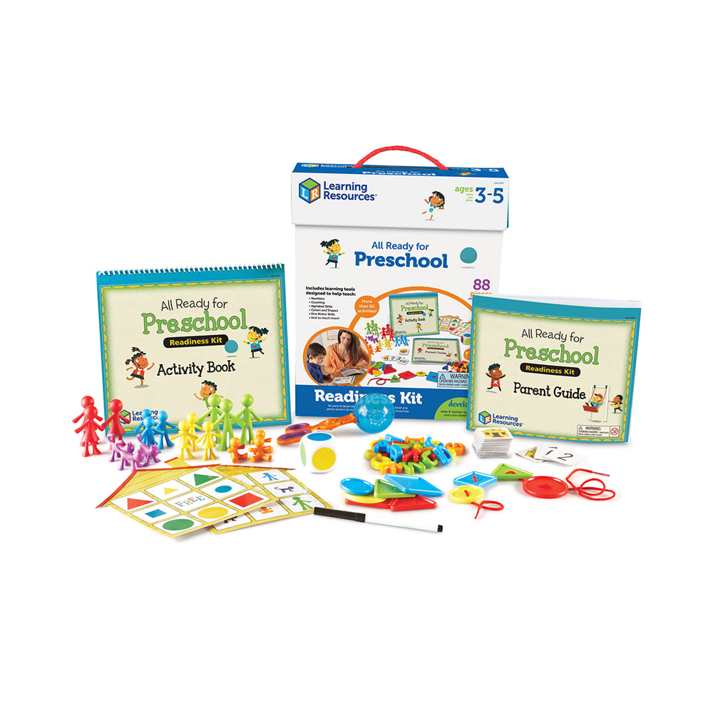 Learning Resources All Ready For Preschool Readiness Kit