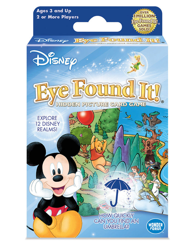 Disney Eye Found It Hidden Picture Card Game - Mastermind Toys