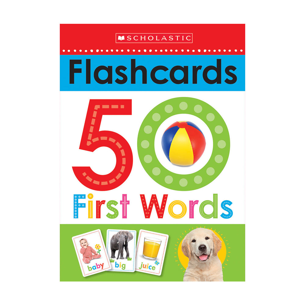 Scholastic Early Learners: Write and Wipe Flashcards: First 50 Words