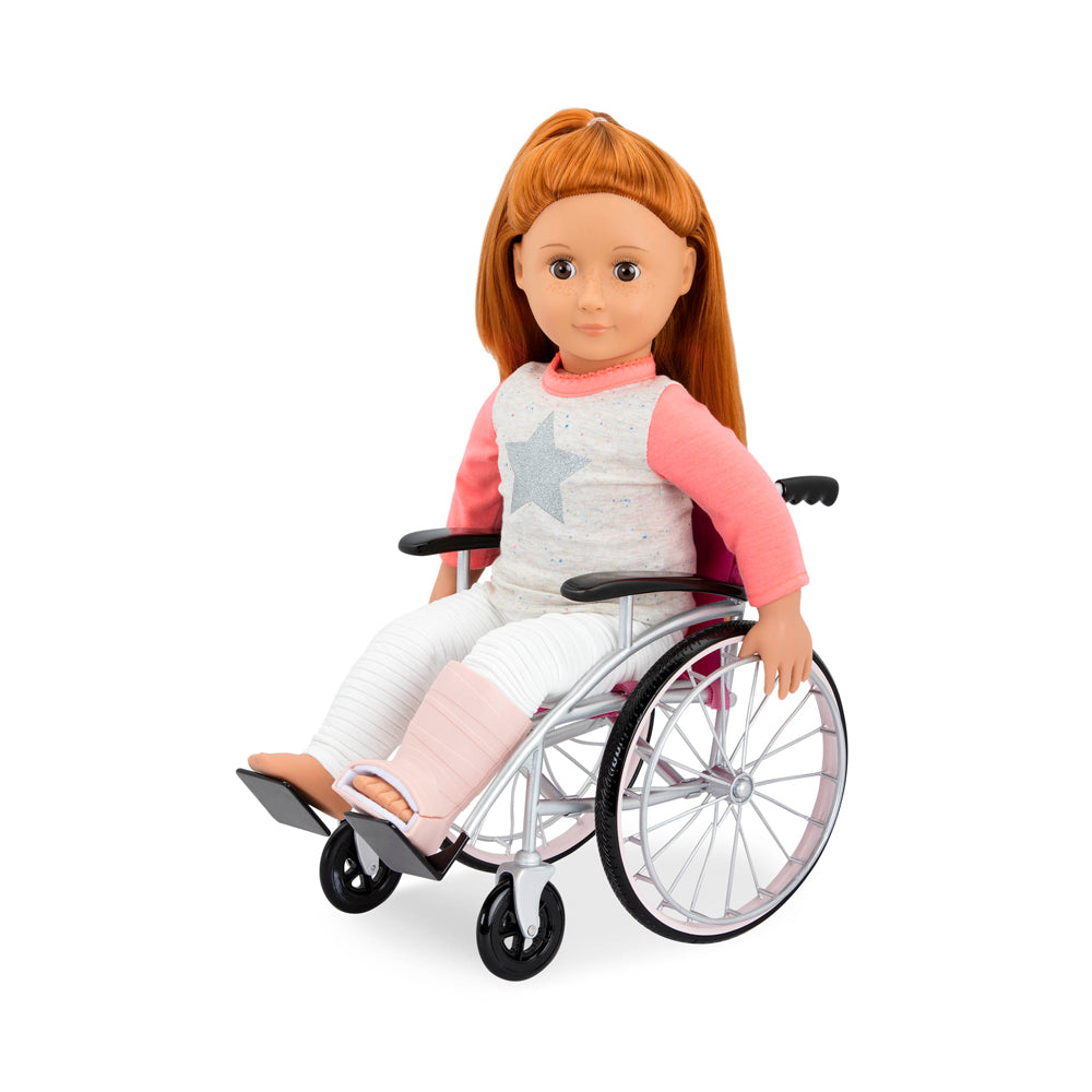 Our Generation Heals On Wheels Wheelchair Set