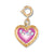 CHARM IT! Gold Heart Shaker Charm