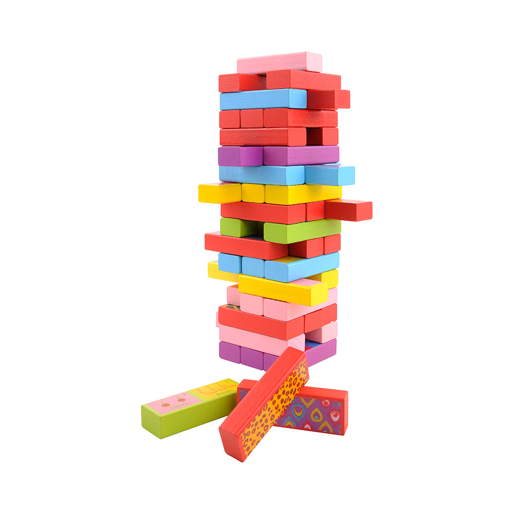 Mastermind Toys 3 in 1 Stacking Picture Blocks Game