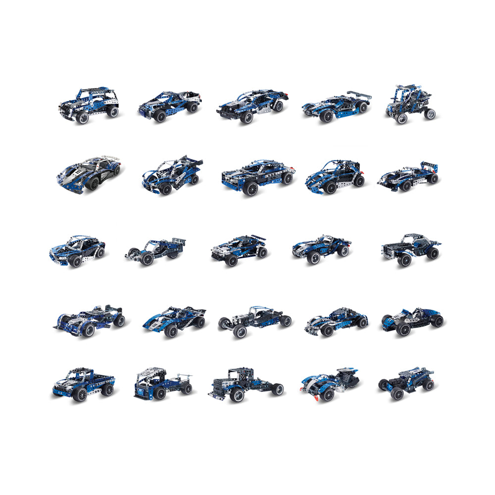 Meccano 25-in-1 Supercar Model Building Set