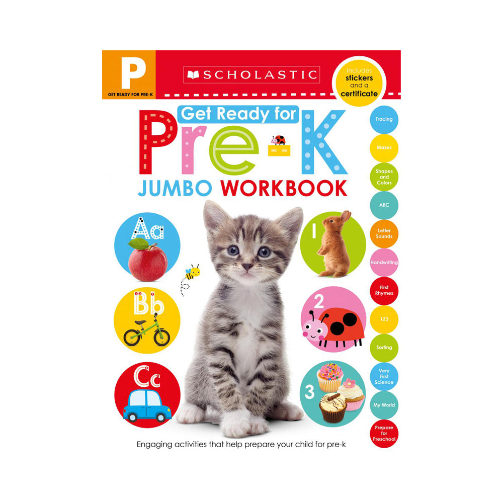 Scholastic Early Learners: Get Ready for Pre-K Jumbo Workbook