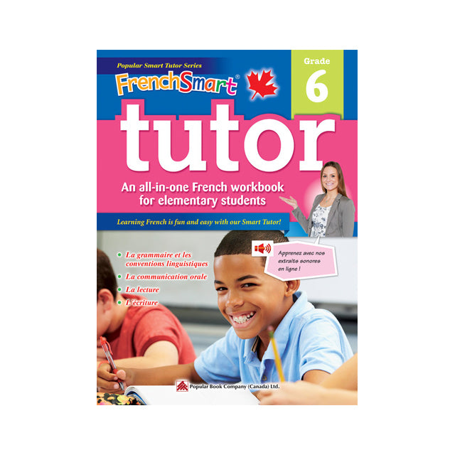 FrenchSmart Tutor: Grade 6 Book