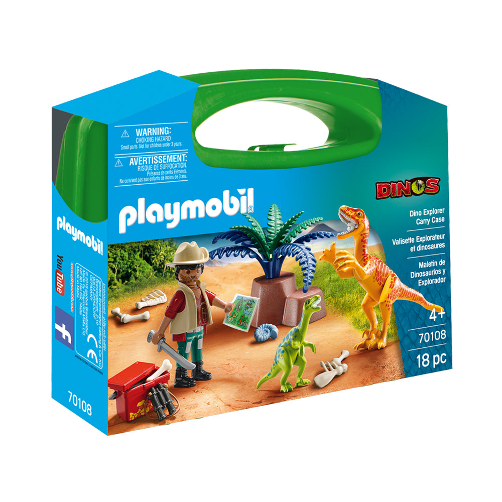 Playmobil Dinos Explorer Carry Case Large