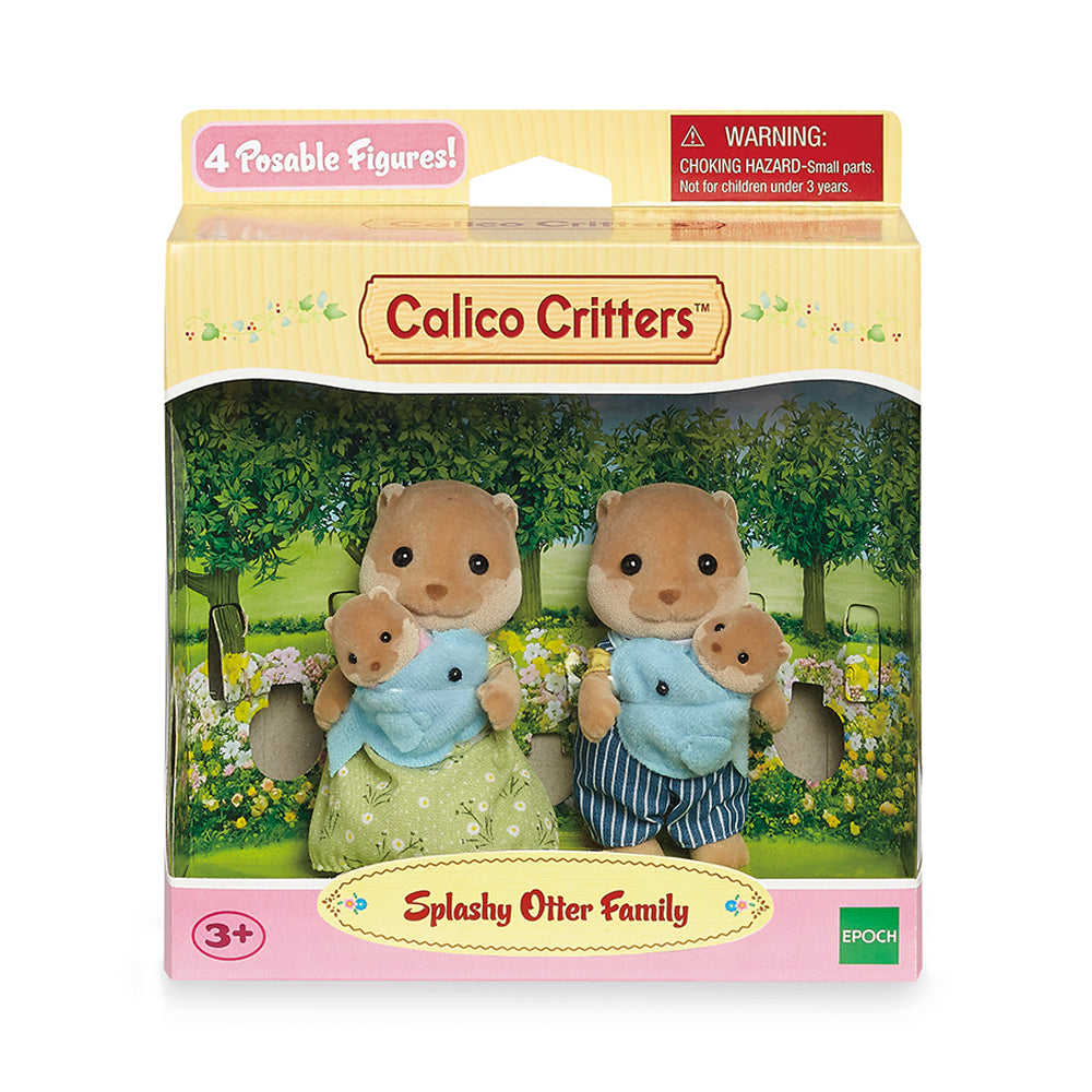 Calico Critters Splashy Otter Family