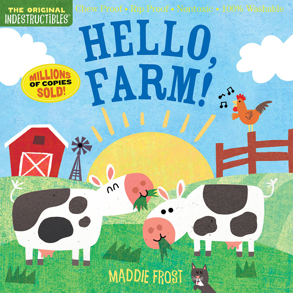 Indestructibles: Hello, Farm! Book