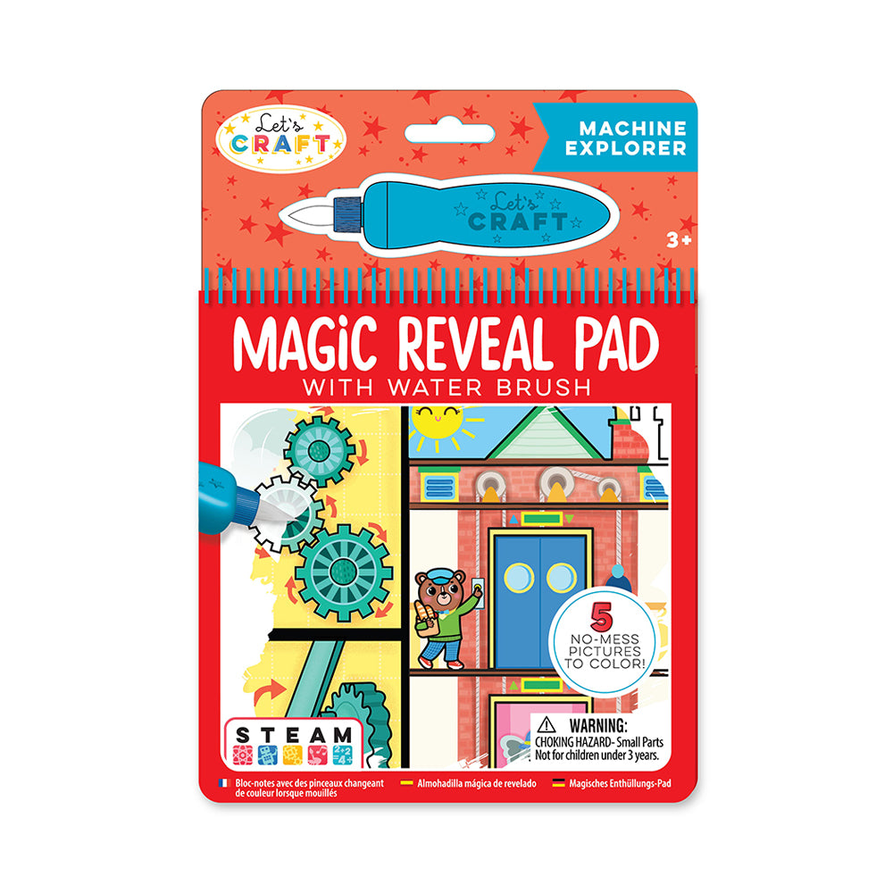 Let's Craft Magic Reveal Pad STEAM Fun Assorted