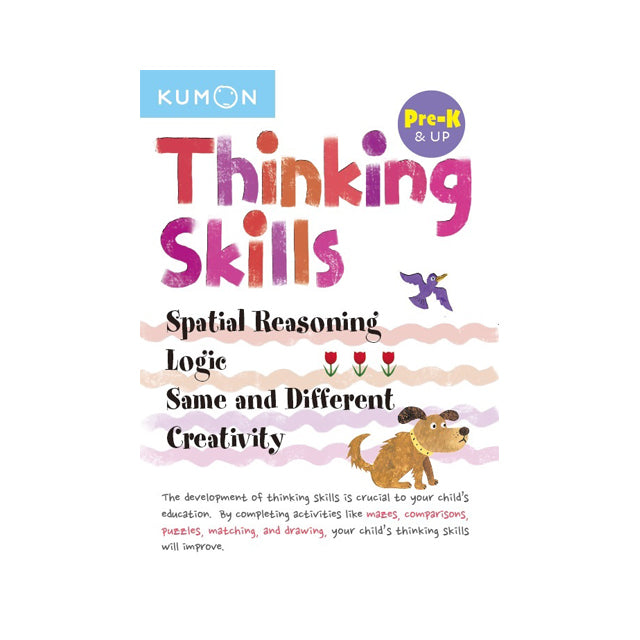 Kumon Thinking Skills Pre-K & Up Book