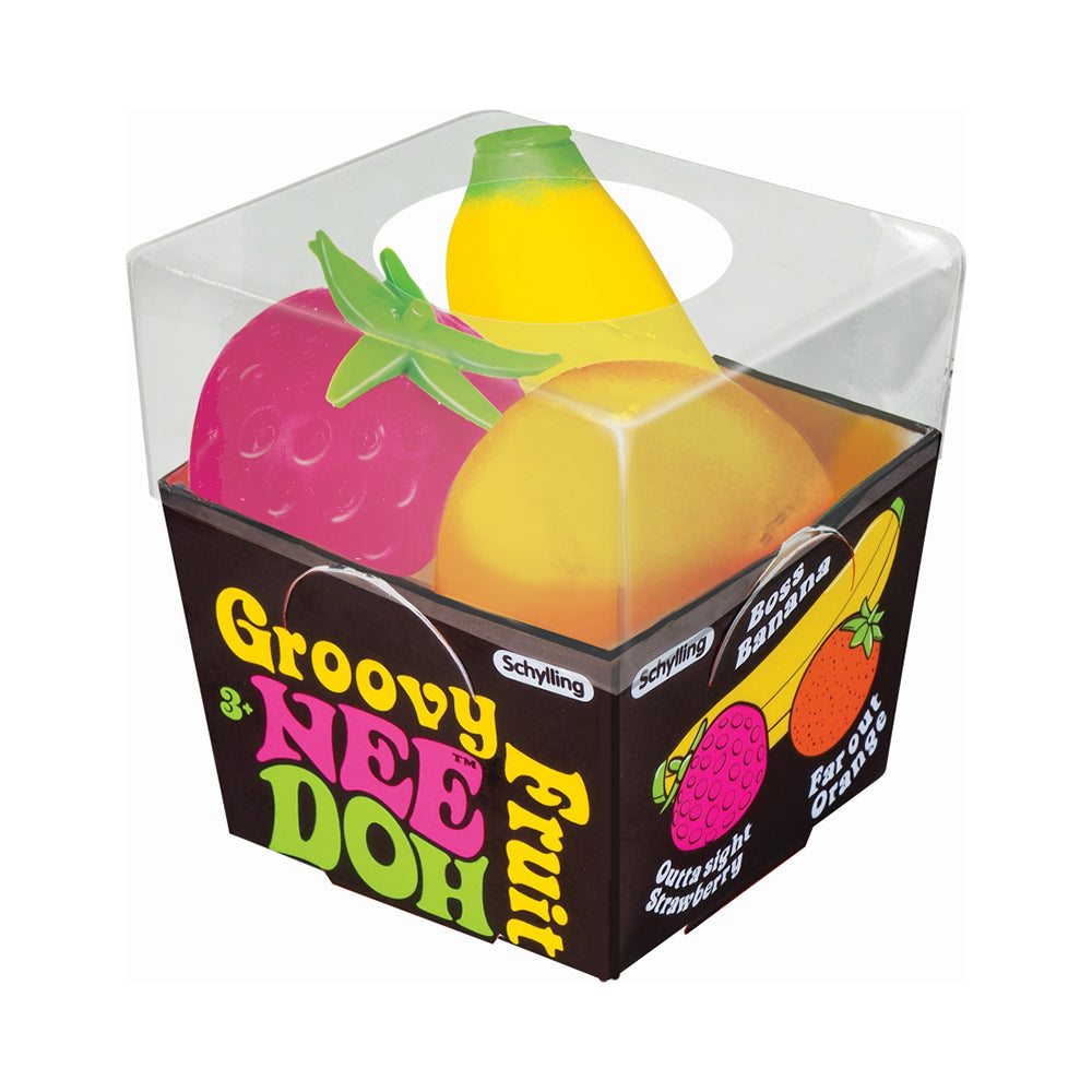 NeeDoh Groovy Fruit