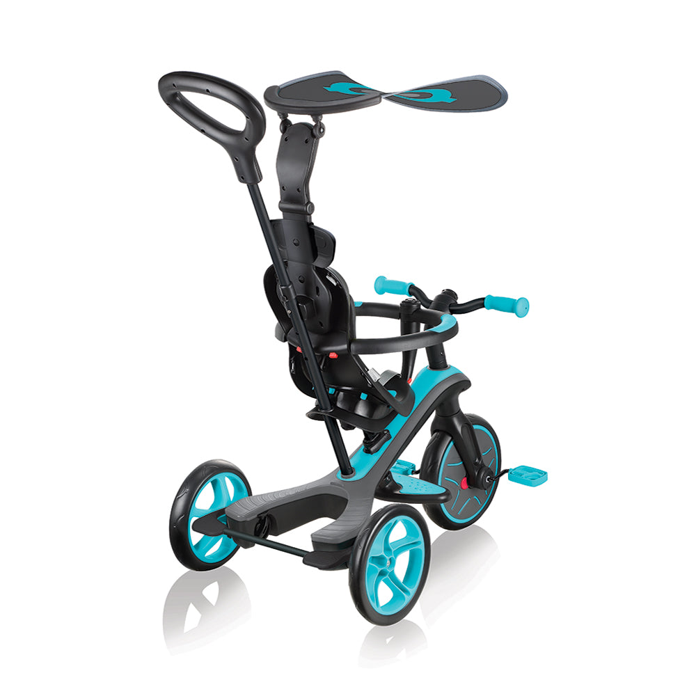 GLOBBER Explorer Trike 4-in-1 Teal Tricycle