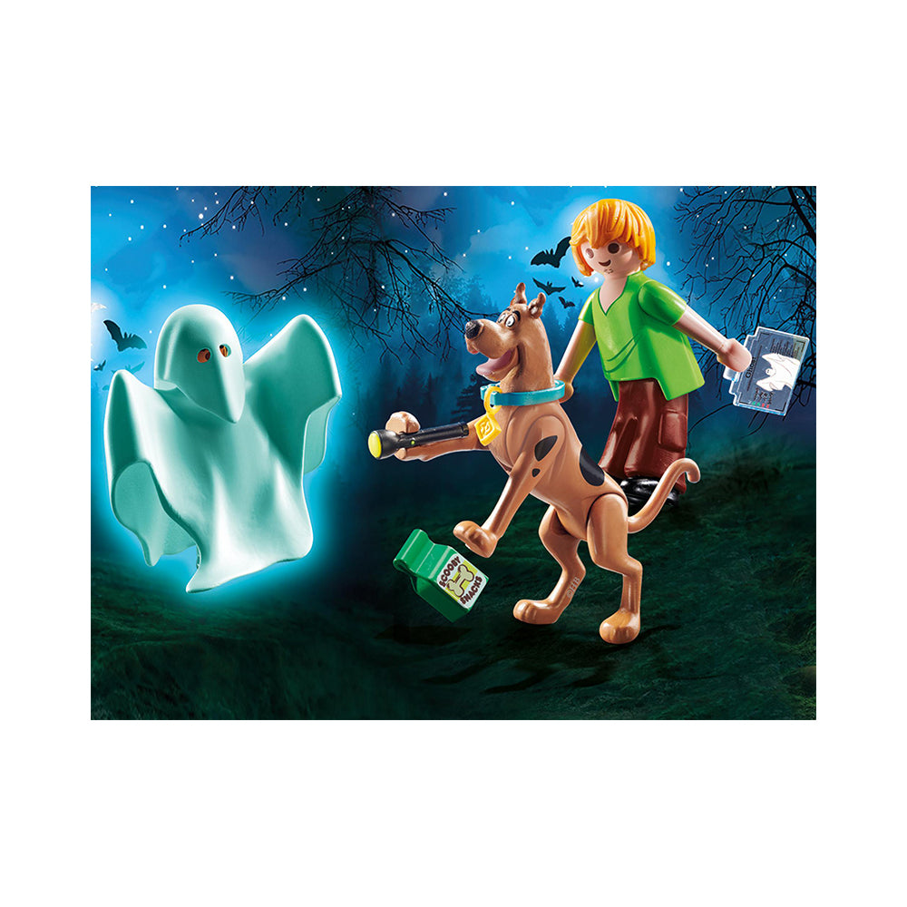 Playmobil Scooby-Doo! Scooby and Shaggy with Ghost