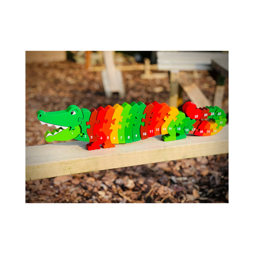 Lanka Kade Crocodile 1-25 Wooden Jigsaw Puzzle