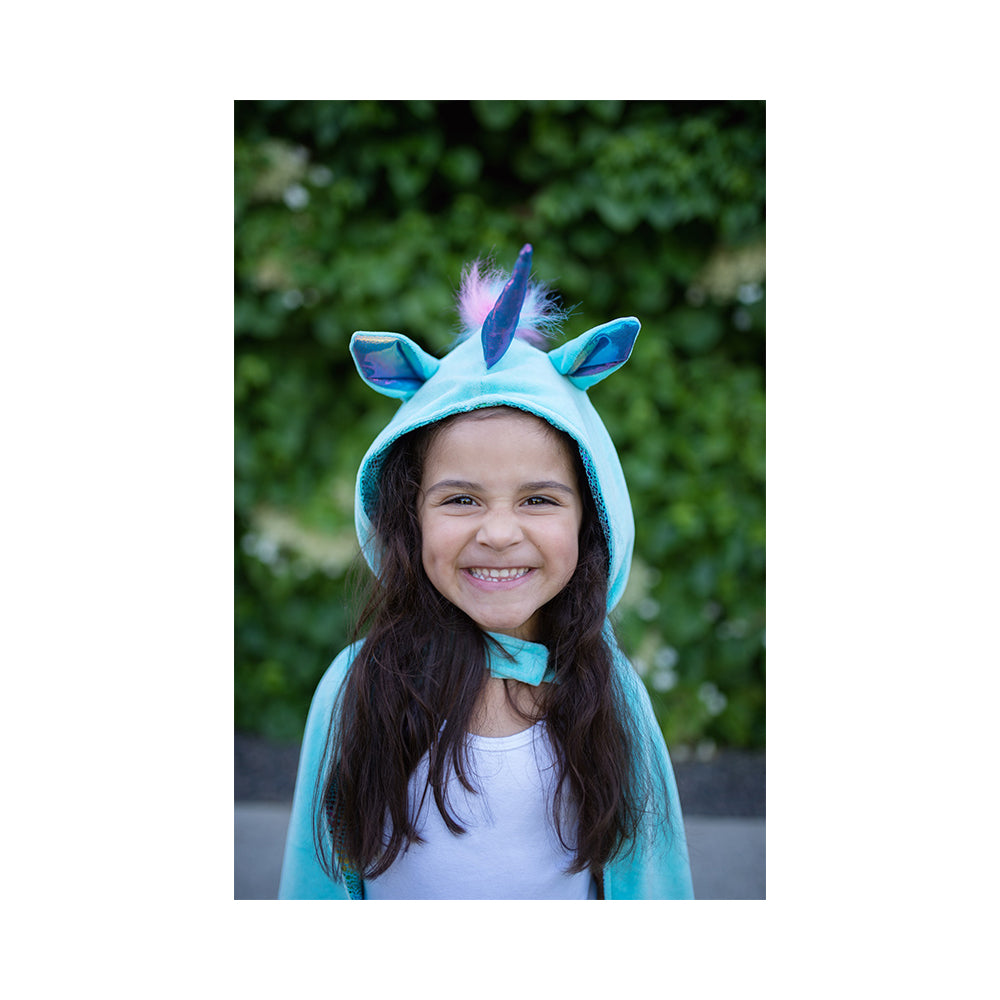 Great Pretenders Reversible Unicorn Dragon Cape, Size 5-6