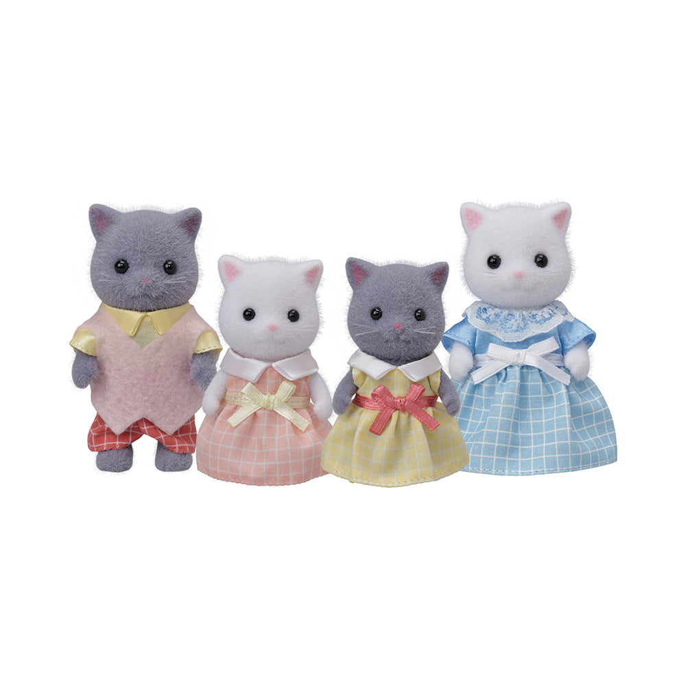 Calico Critters Persian Cat Family