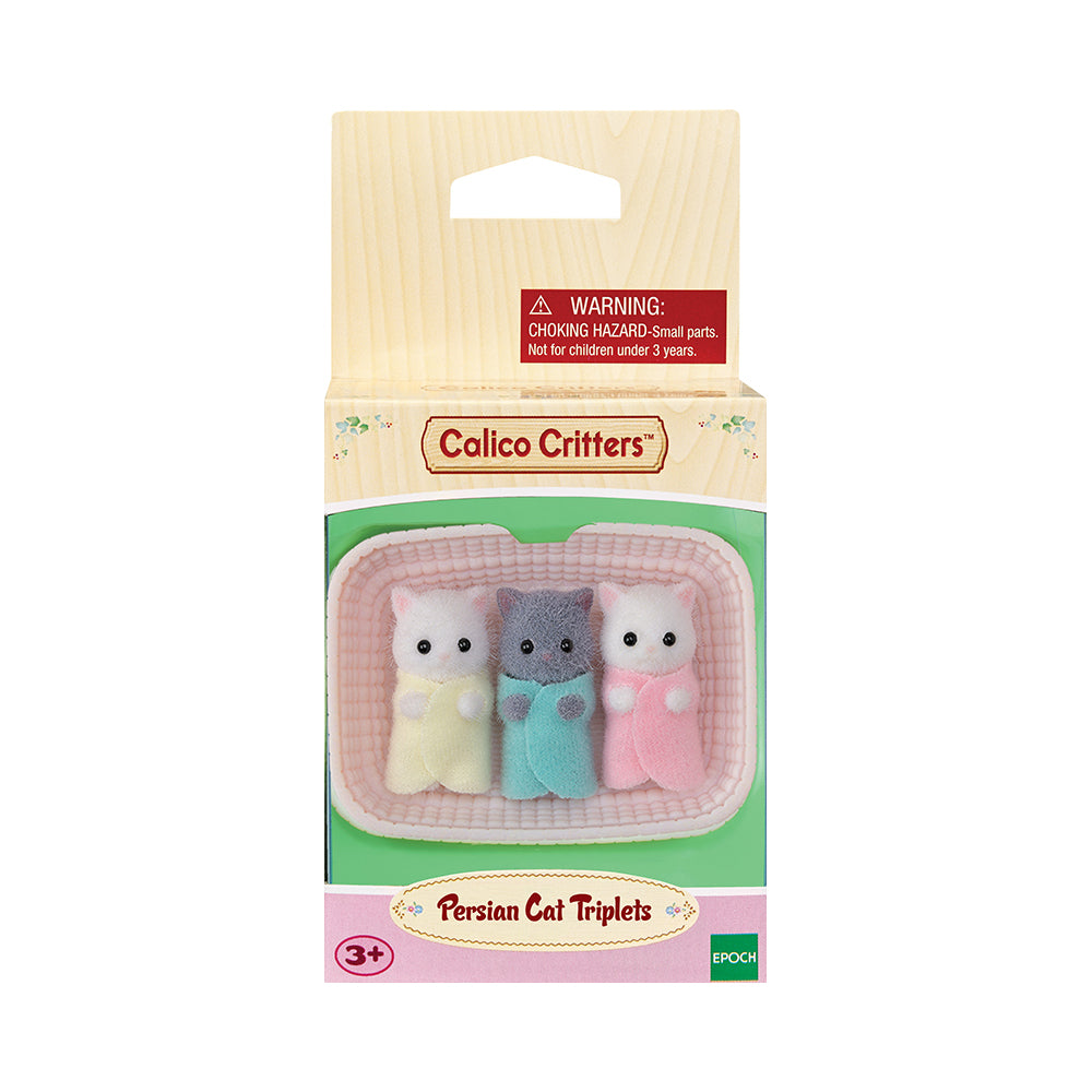 Calico Critters Persian Cat Triplets