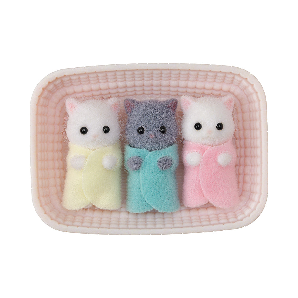 Calico Critters Persian Cat Triplets