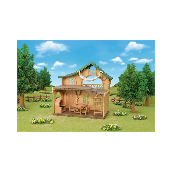 Calico critters log clearance cabin