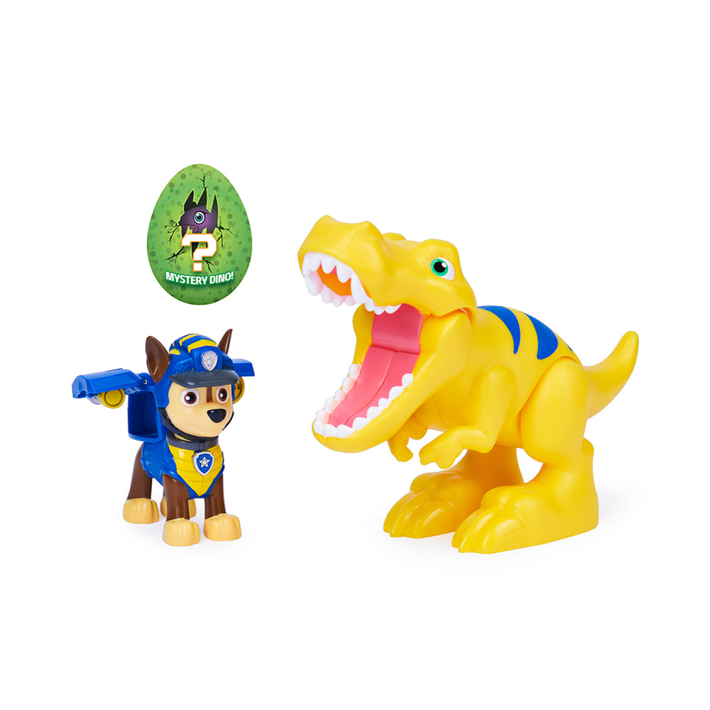 PAW Patrol Dino Rescue Chase and Tyrannosaurus Rex - Mastermind Toys