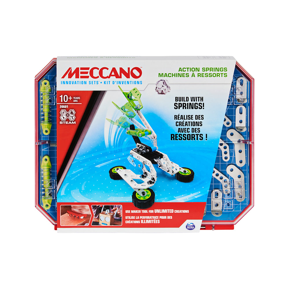 Meccano Action Springs Innovation Set | Mastermind Toys