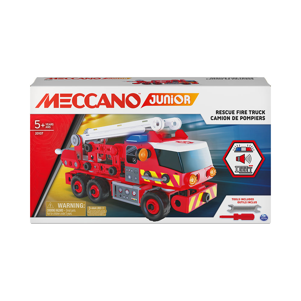 Meccano Junior Fire Truck Building Kit