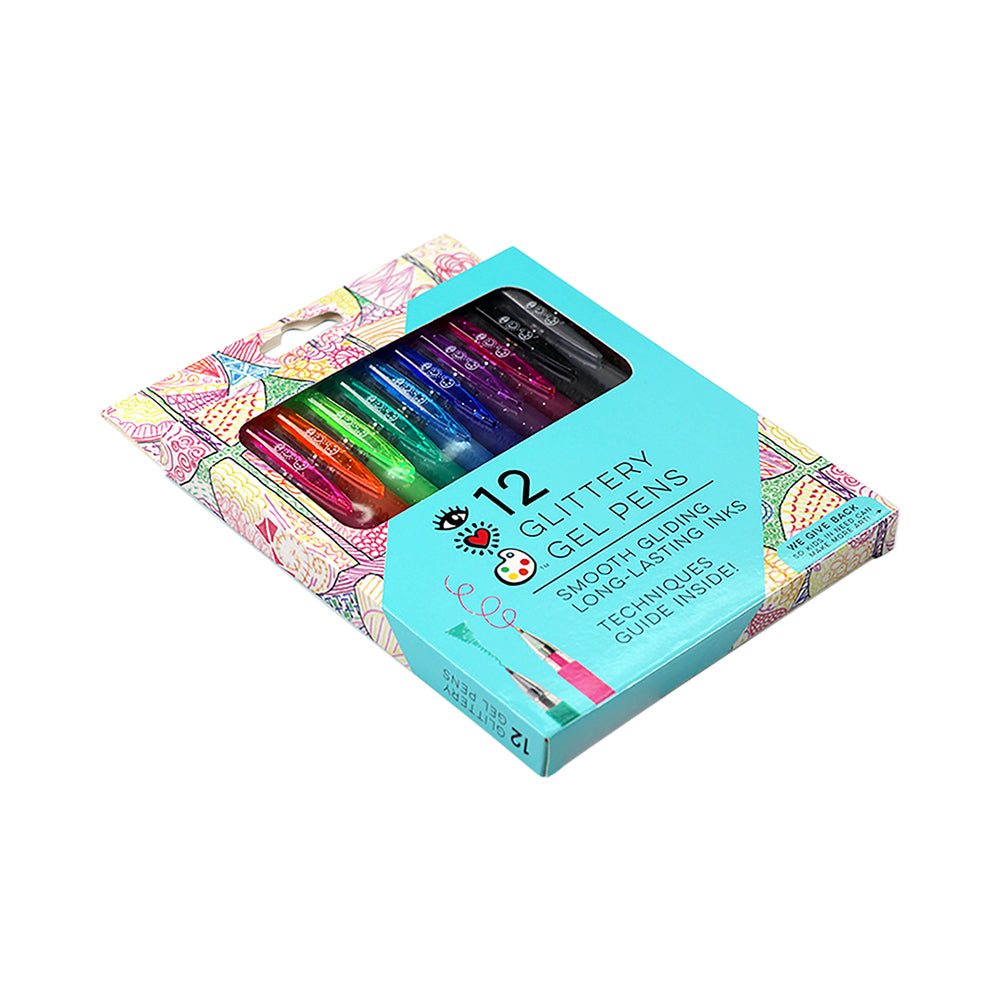 iHeartArt 12 Glitter Gel Pens