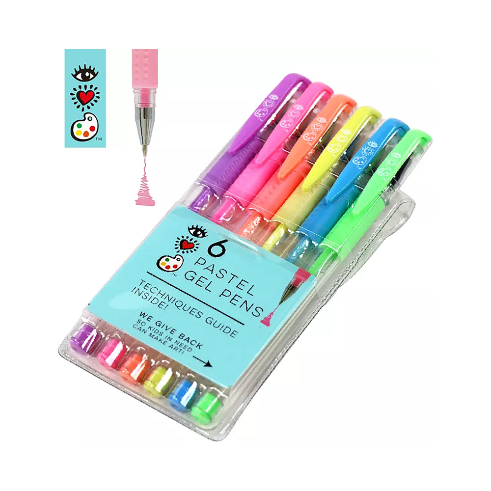 iHeartArt Pastel Gel Pens 6pk