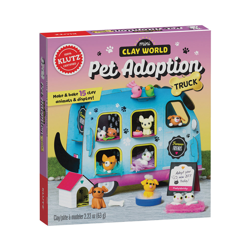 Klutz Mini Clay World Pet Adoption Truck