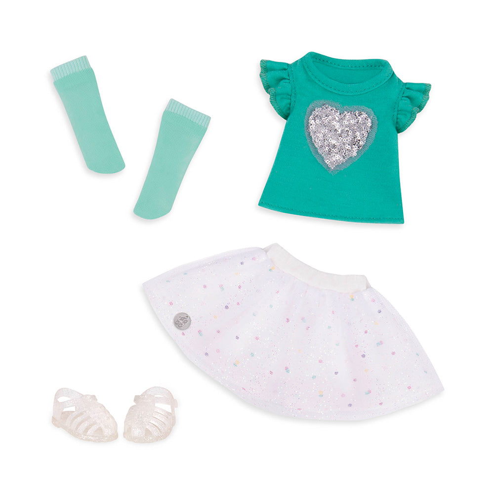 Glitter hotsell girls outfit