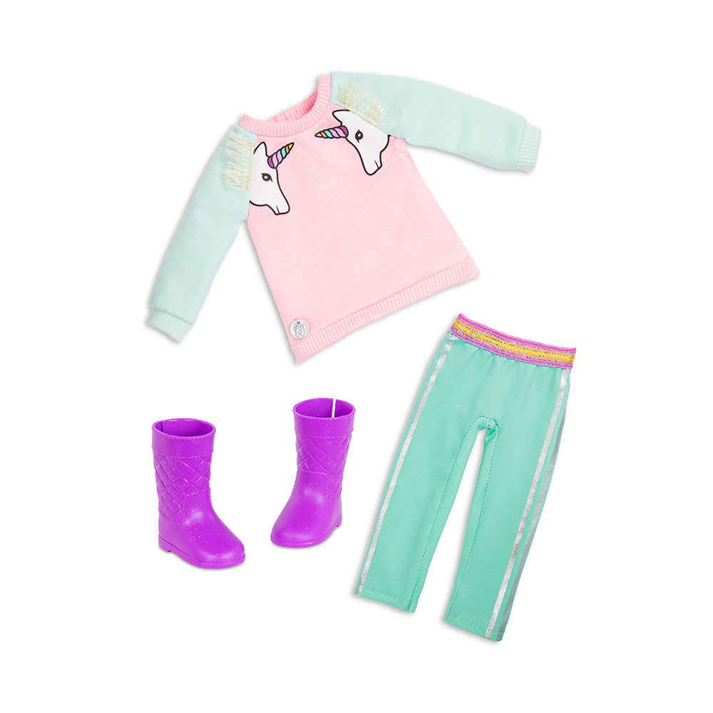 Glitter Girls Unicorn Dreaming 14” Regular Outfit