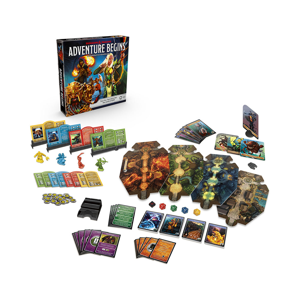 Dungeons & Dragons Adventure Begins Cooperative Boardgame - Mastermind Toys