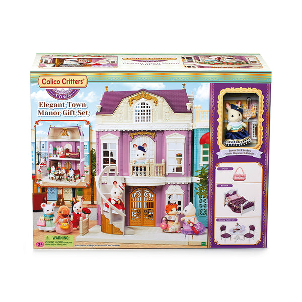 Sylvanian families best sale elegant town manor