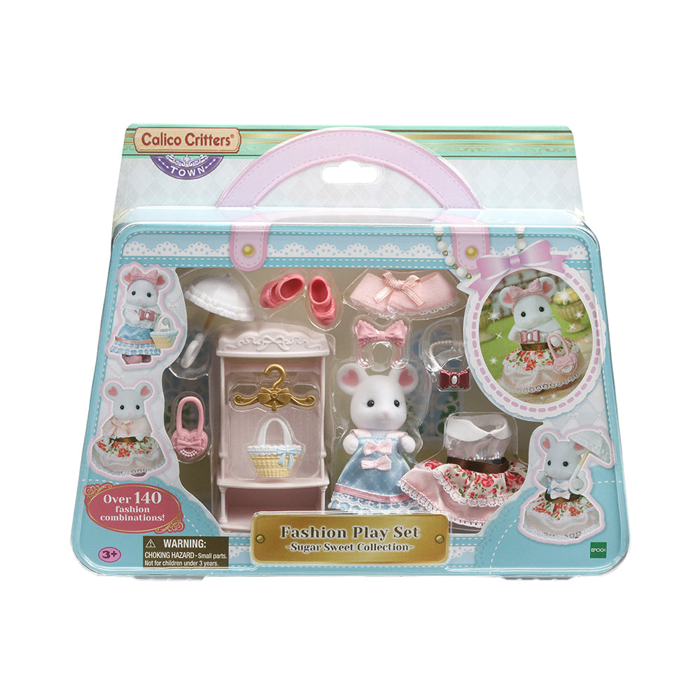 Calico Critters Sugar Sweet Mouse Fashion Play Set