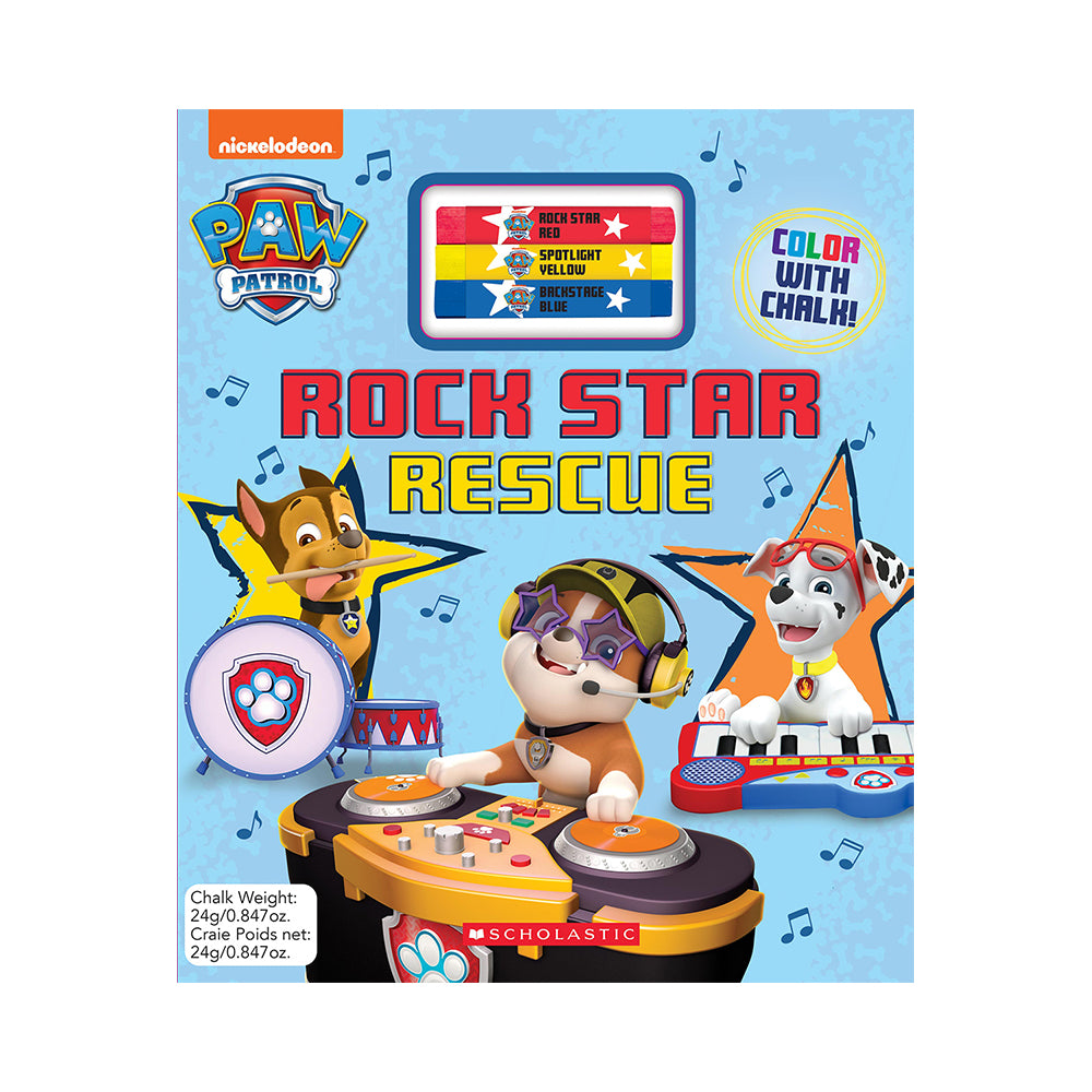 Paw Patrol Rock Star Rescue Book | Mastermind Toys