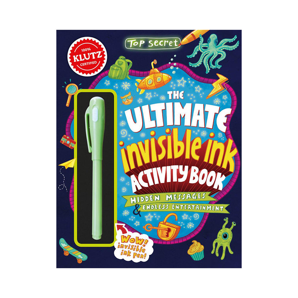 Klutz Top Secret: Ultimate Invisible Ink Activity