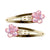 Great Pretenders Shimmer Flower Hairclips 2pc