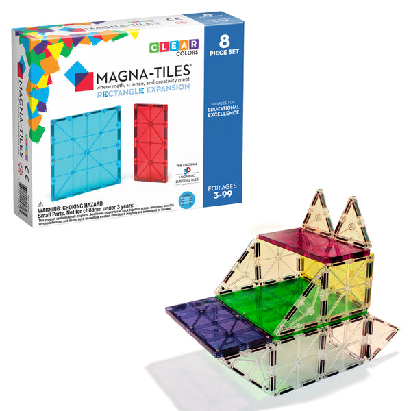 Buy Original Magna Tiles Clear Colours 32 Piece Set at Popup Kids