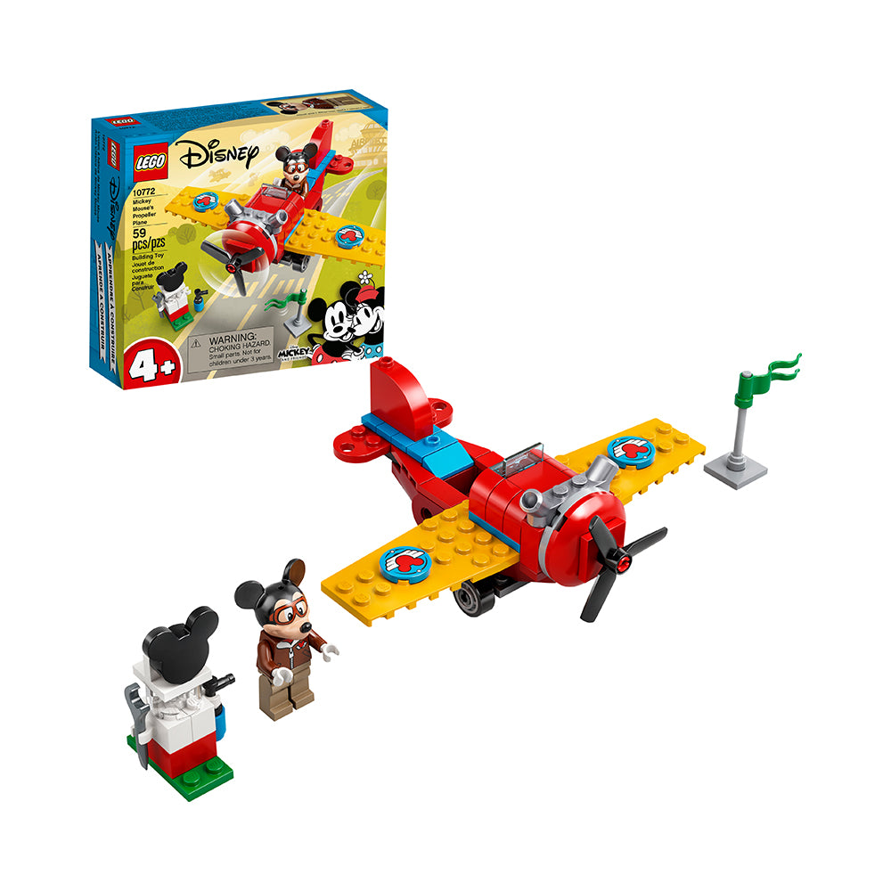 LEGO Disney Mickey and Friends Mickey Mouse’s Propeller Plane 10772 Building Kit