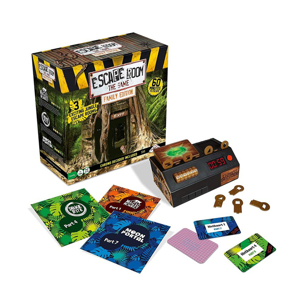 Escape Room Game Jungle Family Edition - Mastermind Toys